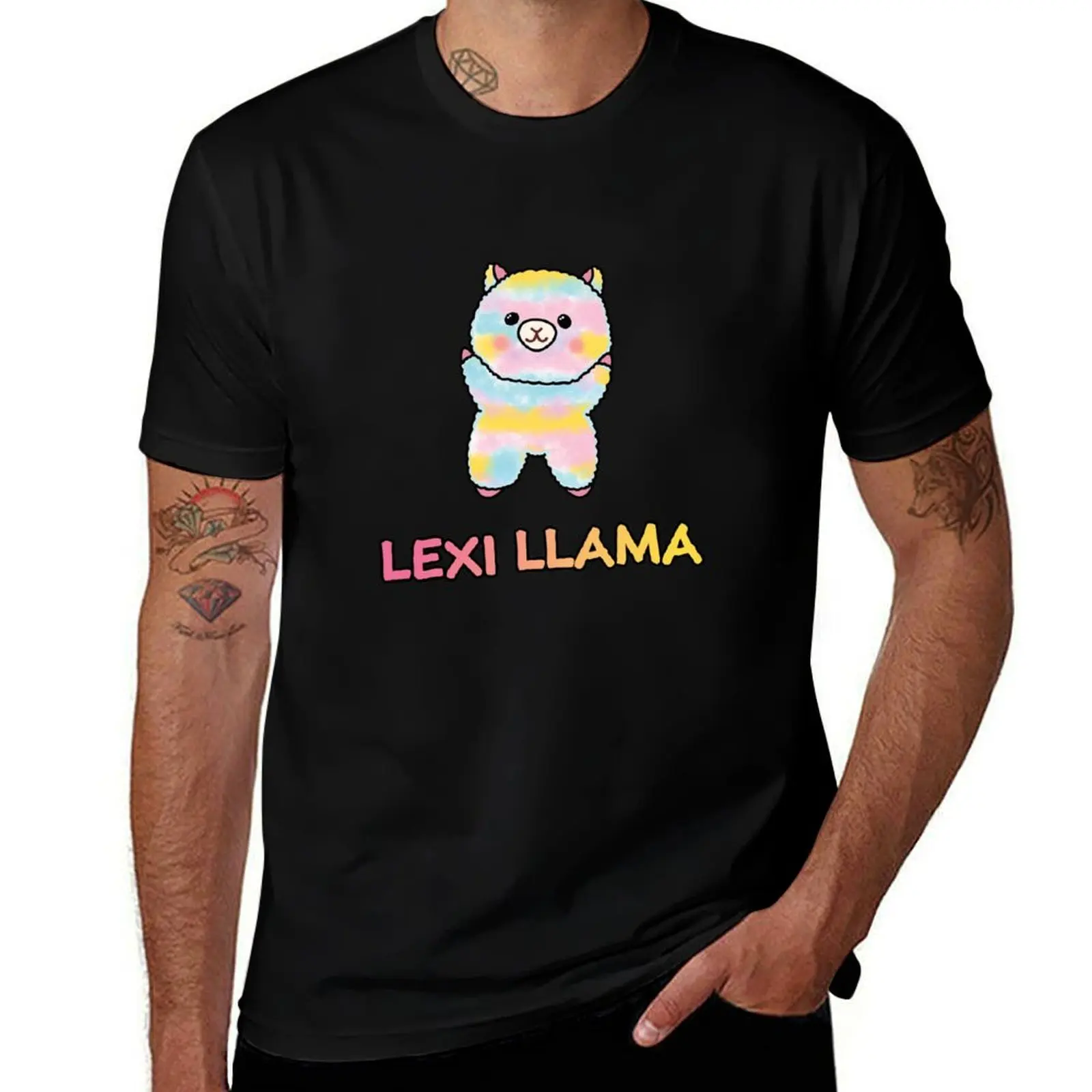 Lexi Llama Hensler T-Shirt Holiday Vacation Tee Shirt