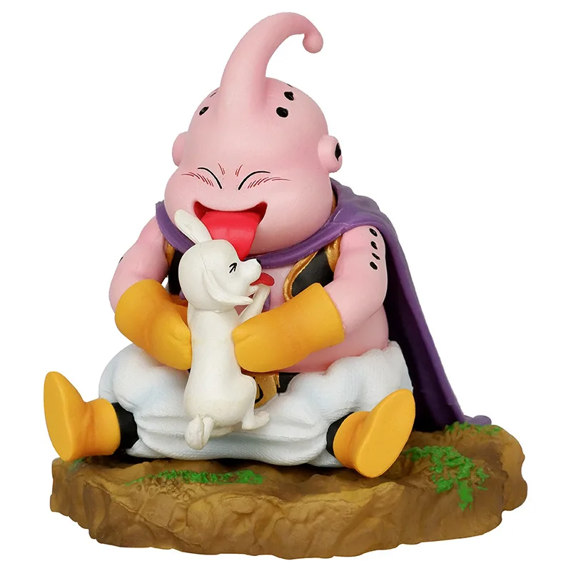 8cm Dragon Ball Majin Buu Anime Figuren Q Version Figur Pvc Statue Modell Spielzeug Sammeln Puppe Dekoration Desktop Spielzeug geschenk