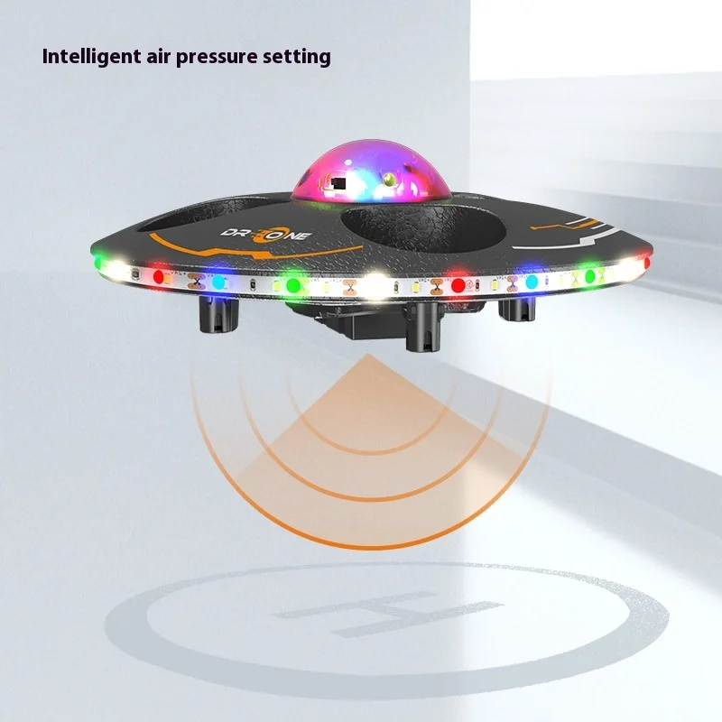 Novo s100 ufo interativo seis eixos voando brinquedo drone crianças controle remoto quadcopter brinquedo para diversão e entretenimento