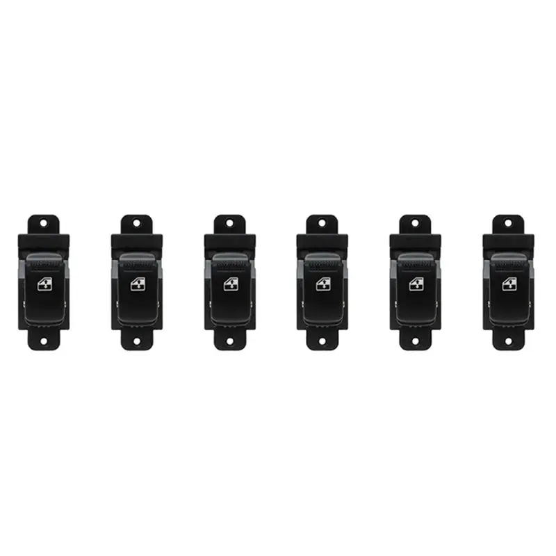 Precise 6X Passenger Right Side Electric Power Window Switch For Elantra Sonata Optima Rio Sedona Spectra 93580-3D000