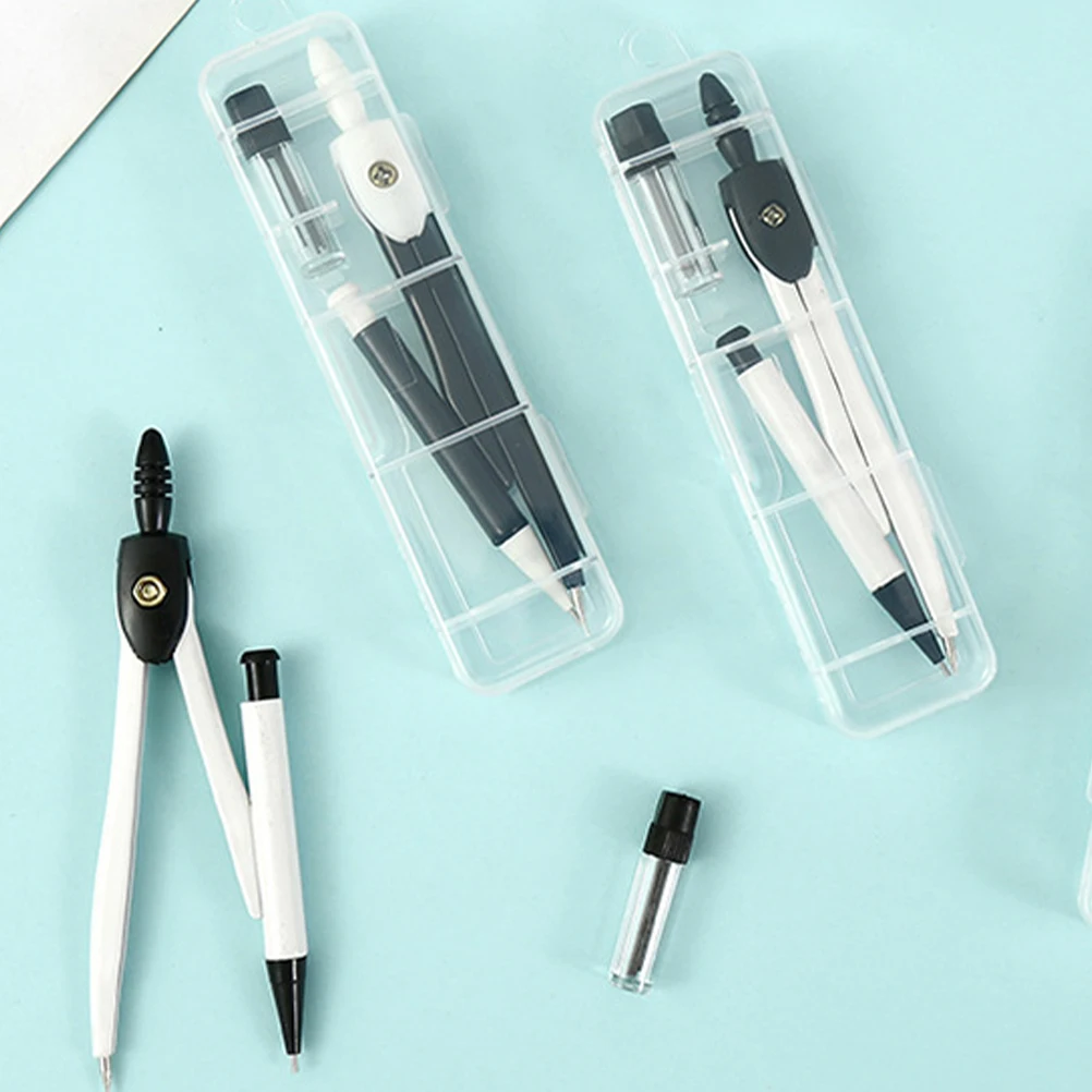 

6 Sets Metal Compasses Drafting Tools Circle Drawing Geometry Supplies Kids Math Study Aids Precision Instruments