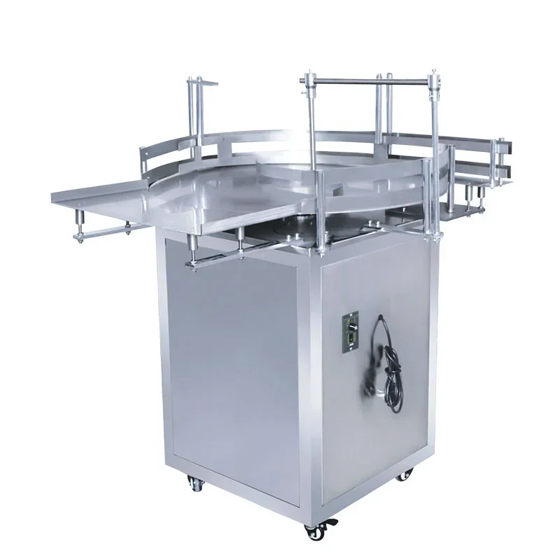 Plastic PP PE PET Bottle Unscrambler Collect Turntable Machine Sorting Arranging Machine Bottle Unscrambler