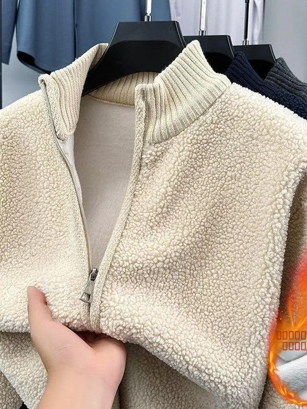 

Мужской вязаный кардиган-свитер из трикотажа, осенне-зимний, молодежный, больших размеров, повседневная верхняя одежда, с V-образным вырезом, дышащий, приталенный крой, Jaet