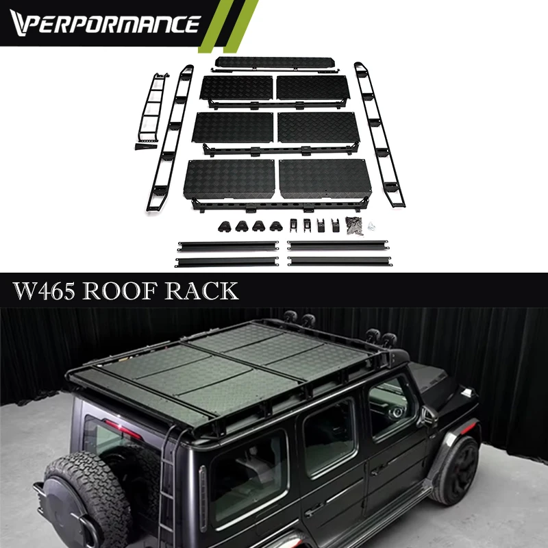 

2025 G Class G500 G63 G350 Roof Rack Rail Cross Bar Luggage Carrier Car Accessories Auto Parts for W465 Roof Luggage with Ladder