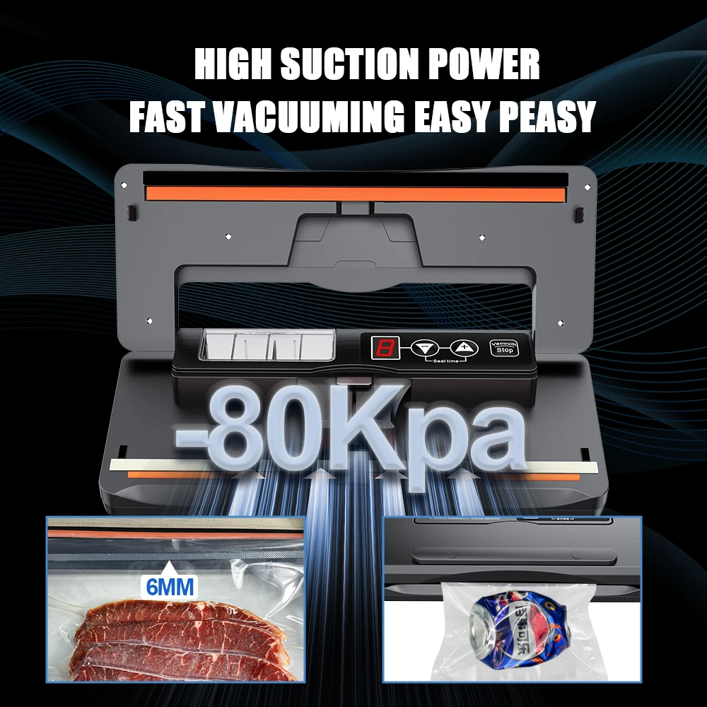 

Vacuum Food Sealer, Handheld Vacuum Sealer, Bottle Vacuum Sealer