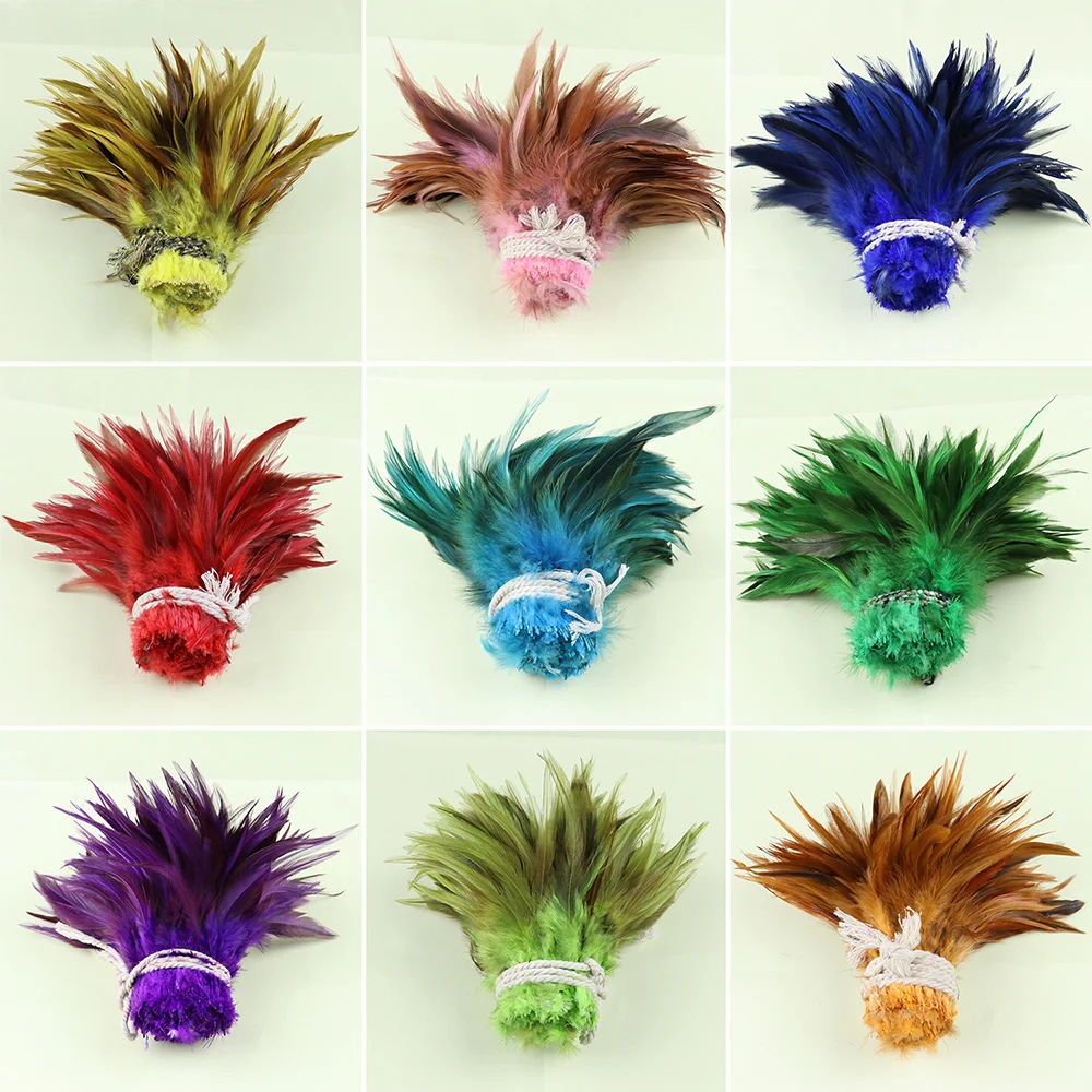 50 pz multicolore gallo fagiano pollo piuma 10-15cm gioielli fai da te decorazione gallo Plume mestiere accessori per feste di matrimonio