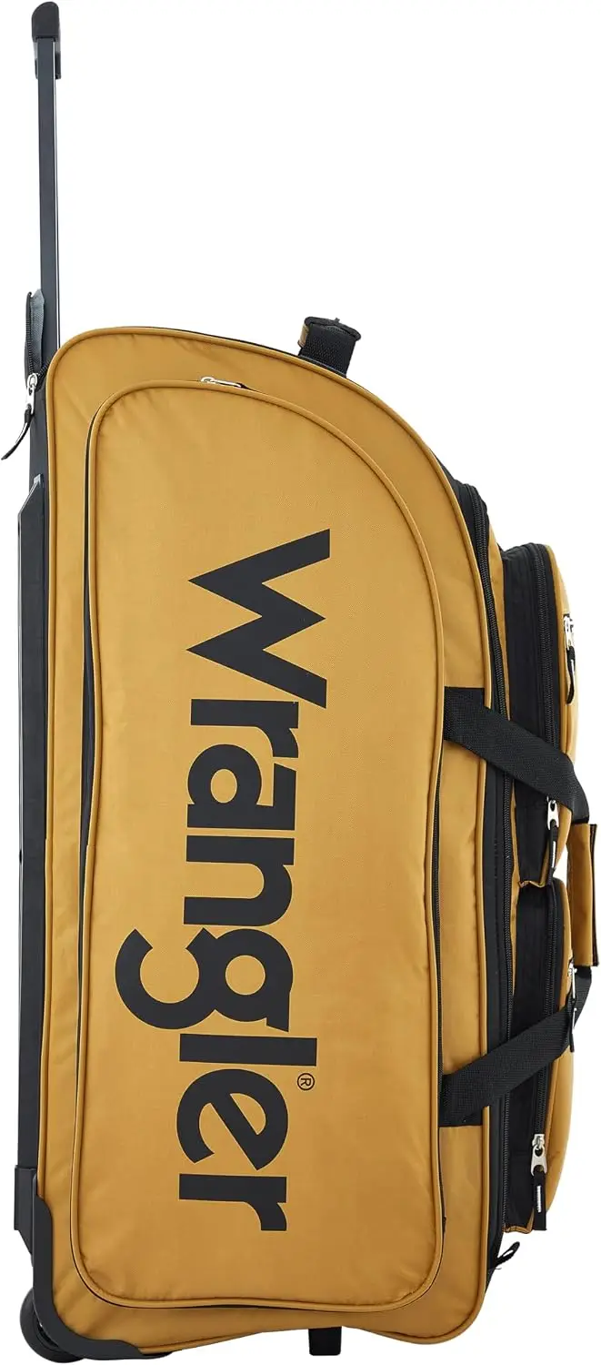 Large Rolling Duffel Bag with Wheels, Waterproof Travel Luggage for Men Women view 3