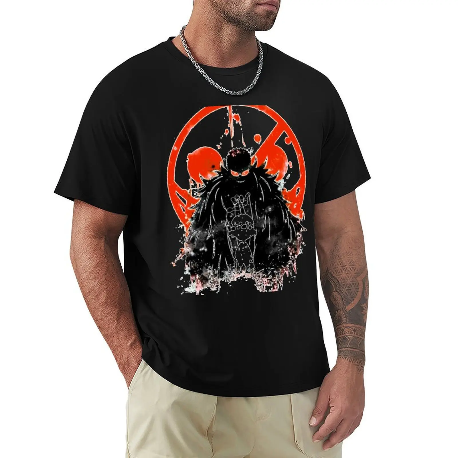 

Red Doffy and law T-Shirt plus sizes baggy shirts vintage t shirts mens plain t shirts