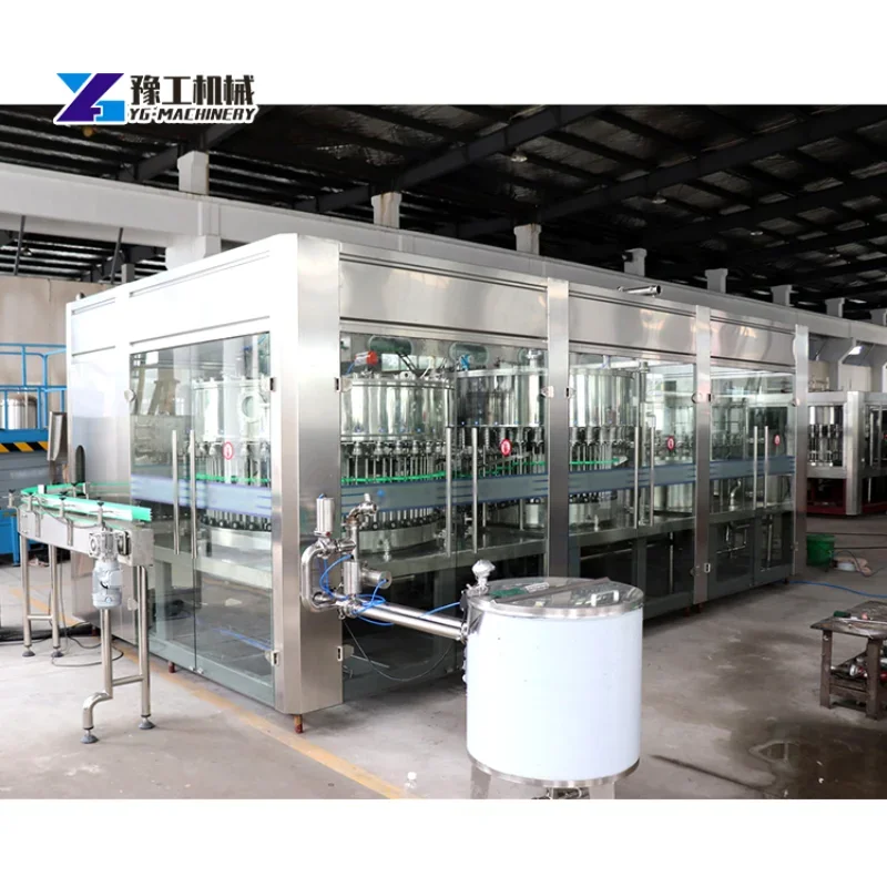 Automatic 3 In 1 Automatic Water PET Bottle Filling Capping Machines or Bottling Plant Machine Equipment Production Line