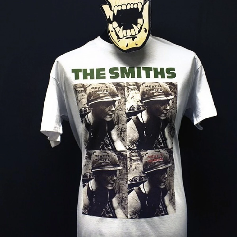 The Smiths Meat Is Murder T-Shirt Woman Man Summer Fashion Casual Cotton Graphic T Shirts Ropa Hombre Camisetas Streetwear