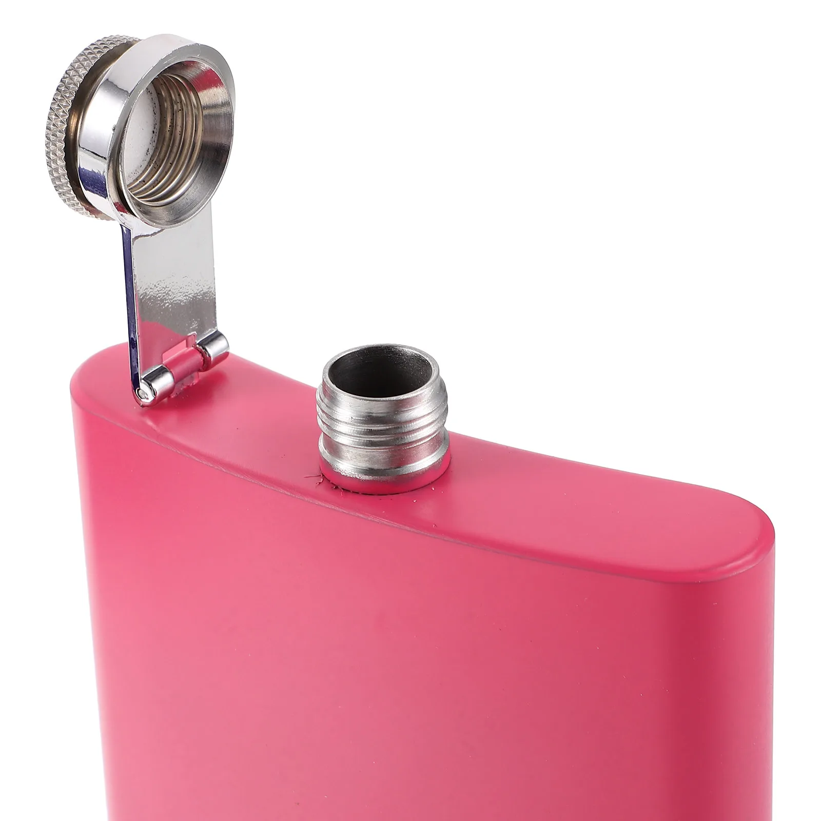 

2Pcs Stainless Steel Liquor Flask Portable Hip Flask Leak Proof Wine Bottle for Camping Hiking Outdoor Activities