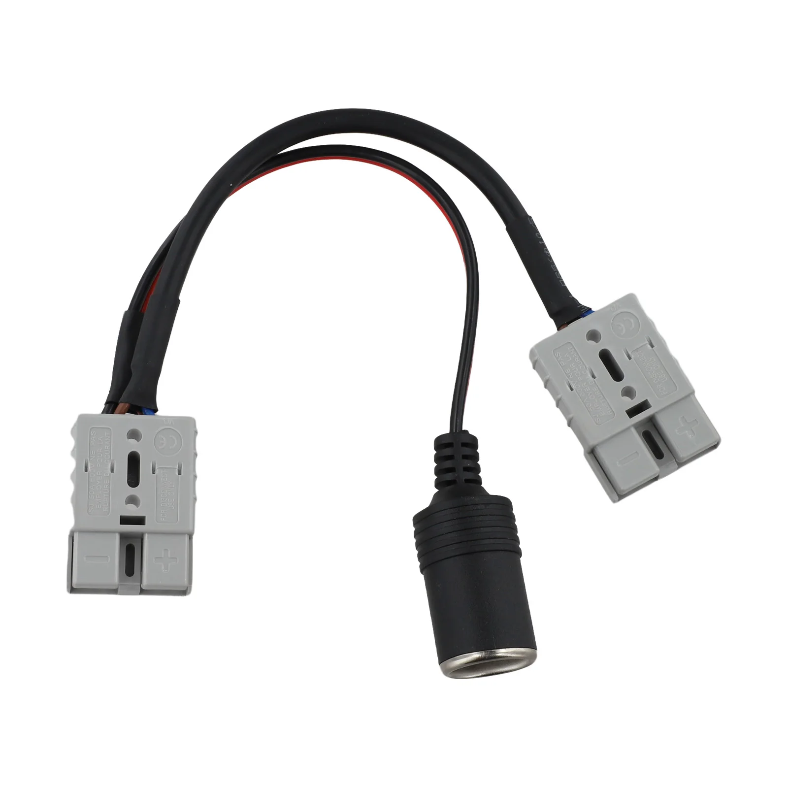 

Женский автомобильный адаптер-розетка для холодильника 48x37x16 мм, 12/24В, 16 А, совместимый с автофургонами