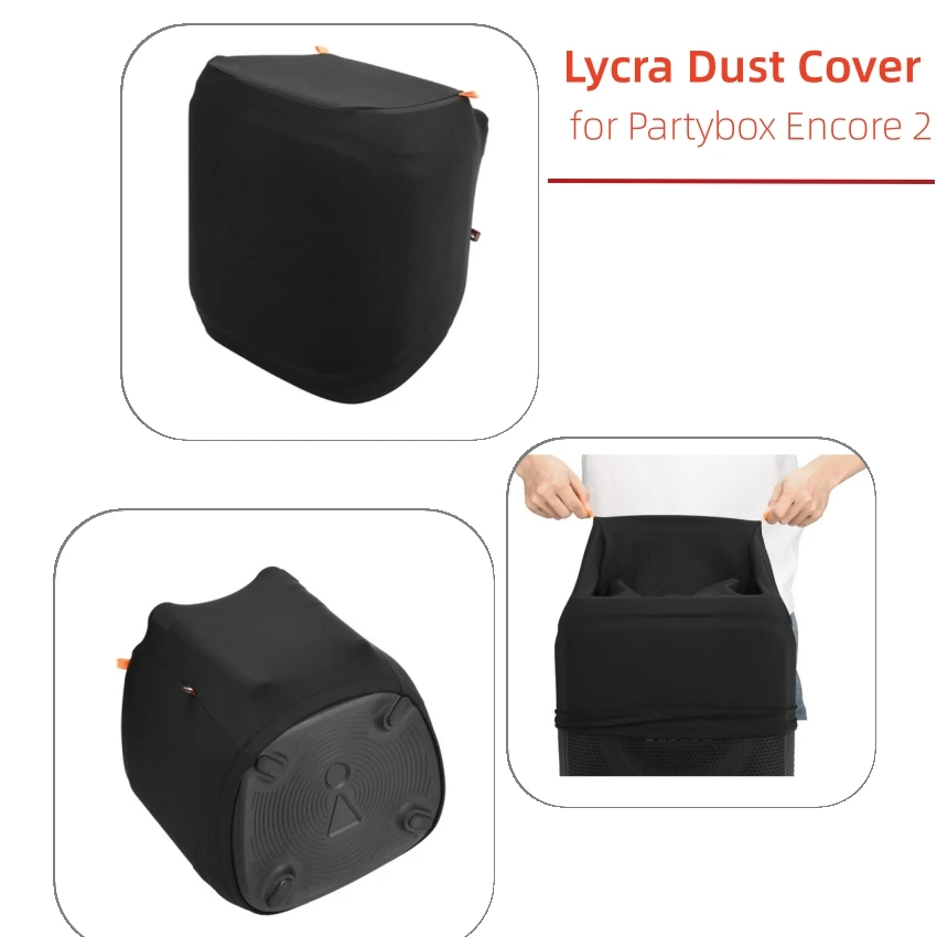 

Audio Lycra Dust Cover For Partybox Encore 2 Dust Stretch Protection Sleeve Speaker Accessories