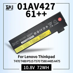 01AV427 01AV423 61++ Battery Compatible for Lenovo Thinkpad T470 T480 P51S T570 T580 A485 A475 Series 01AV425 01AV422 01AV492
