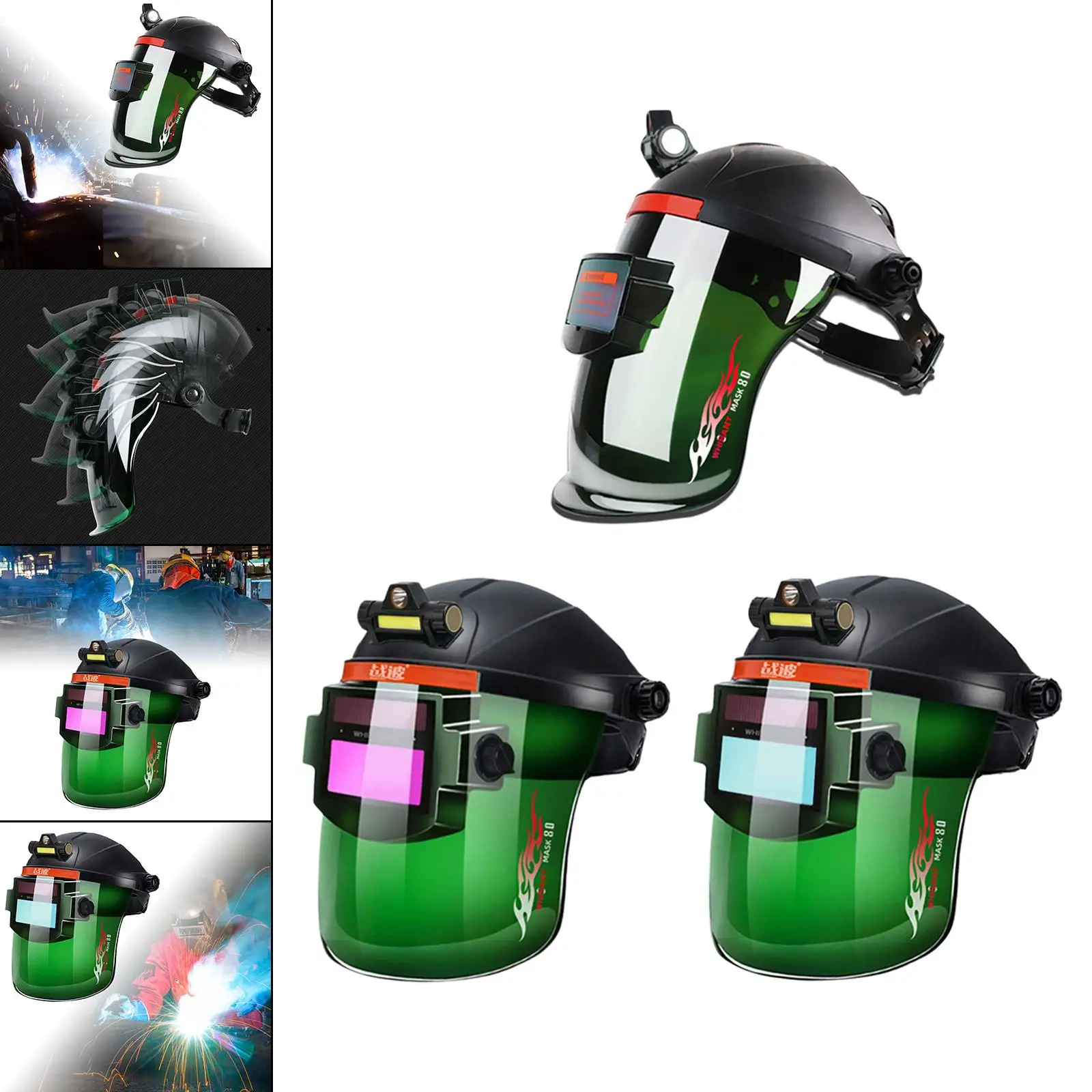 Solar Auto Darkening Welding Helmet Eye Professional Hood for Grinding