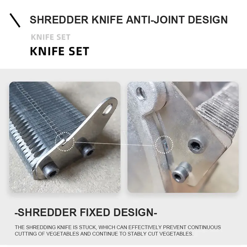 180W Praktis Komersial Listrik Kentang Wortel Alat Pengiris Lobak Irisan Sayuran Makanan Mesin Penghancur