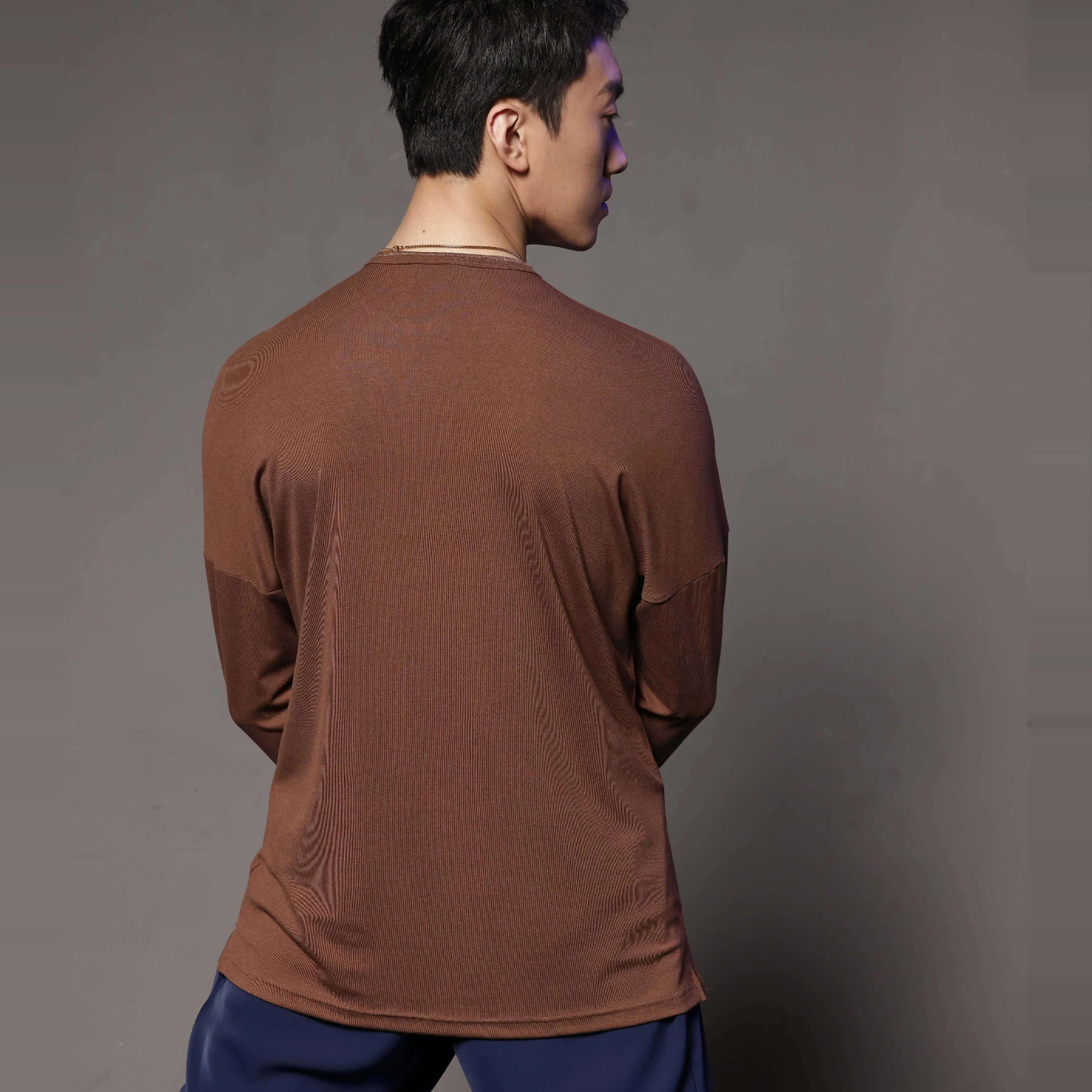 UK Latin dansshirts voor heren en jongens, gedetailleerde gesp aan de voorkant, verkrijgbaar in 4-kleuren ballroomdanskostuum