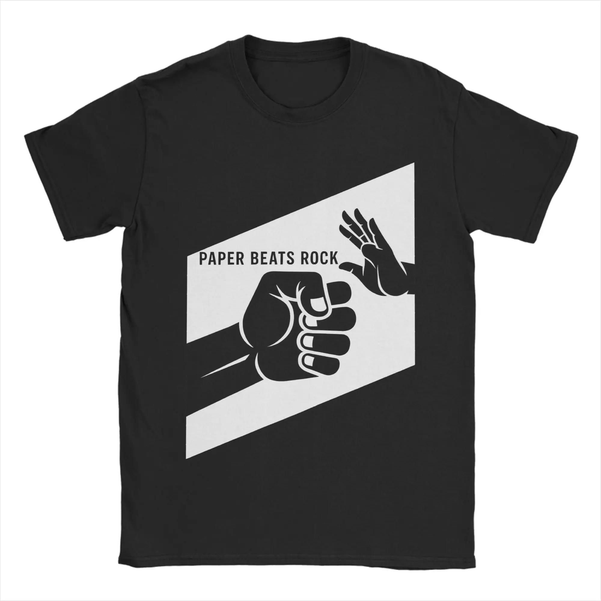 ورقة يدق روك مضحك روك الرجال تي شيرت عادية تيز قصيرة الأكمام طاقم الرقبة تي شيرت القطن المطبوع القطن تنفس القمم