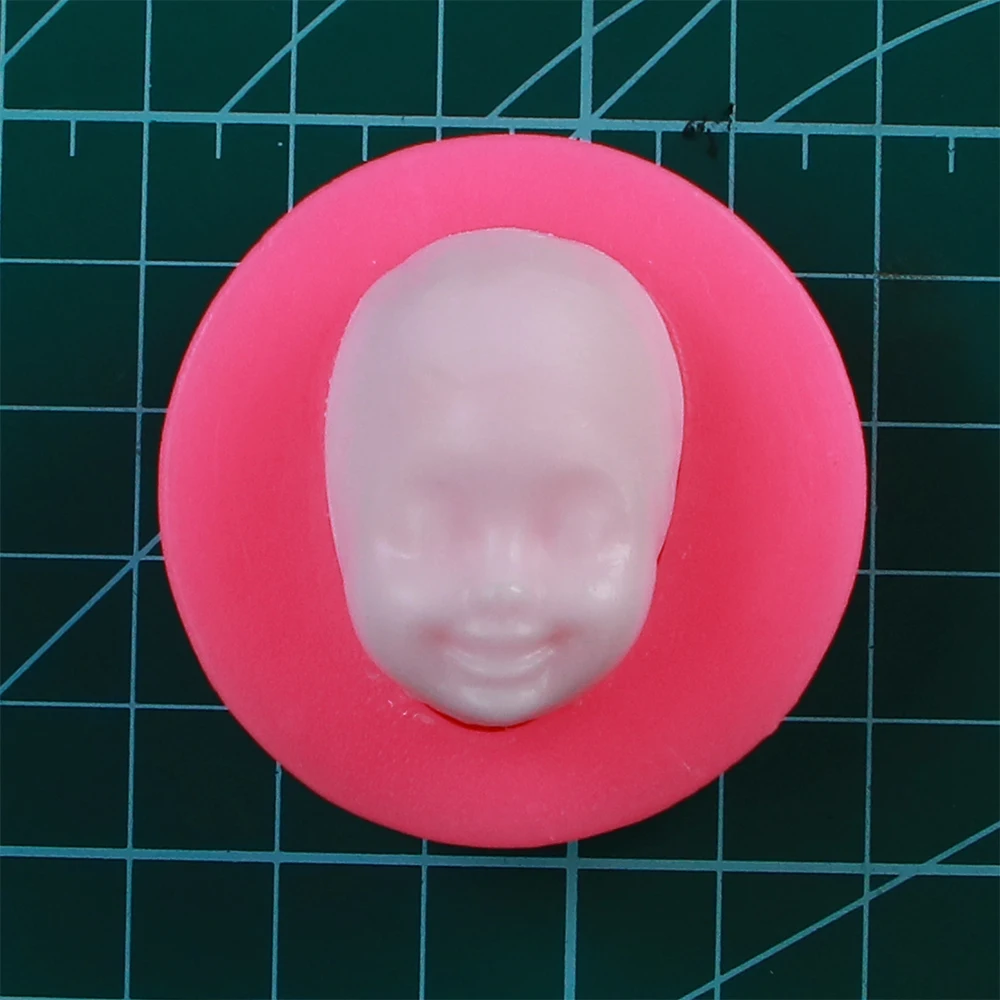 3D Baby face cooking tools Silicone Mold Cake Chocolate Candy Jelly Baking Mold Fondant Cake Decorating Tools F0885