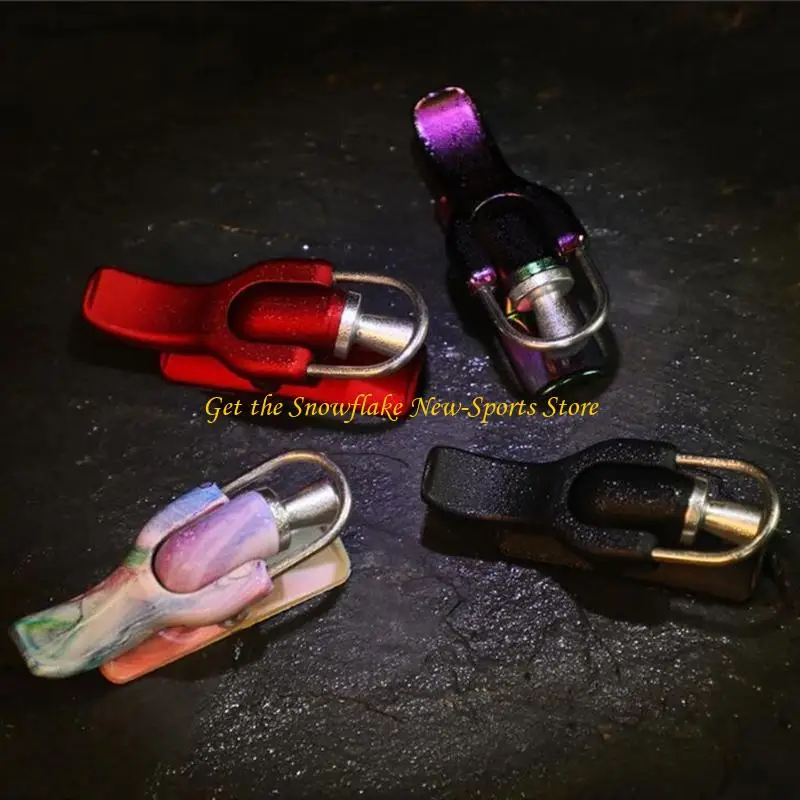 E56D زر الإبهام بكرات ثابتة لصيد الأسماك، مشغلات صب زر الإبهام الآمنة المعدلة #5