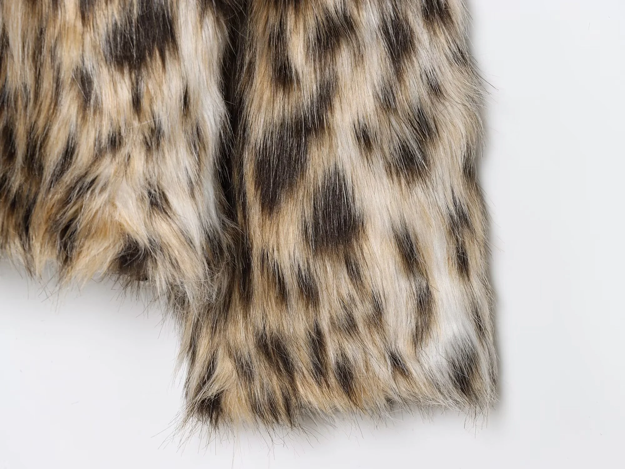 ZERAINS 秋冬新作婦人服 欧米風 フレンチ風フェイクファー風ジャケット ジャケット