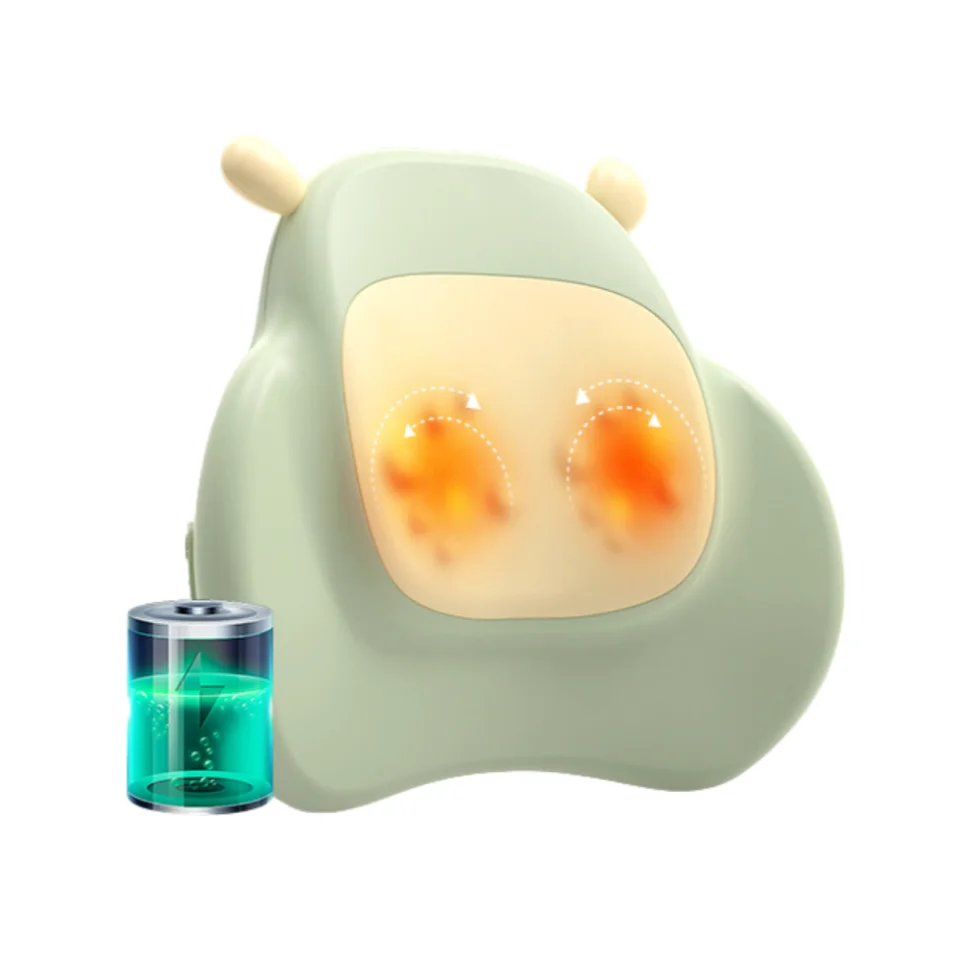 

Full Body Kneading Hot Compress Massager Cushion - Office Pillow Car Waist Back Shoulder Neck Leg Massage New Product