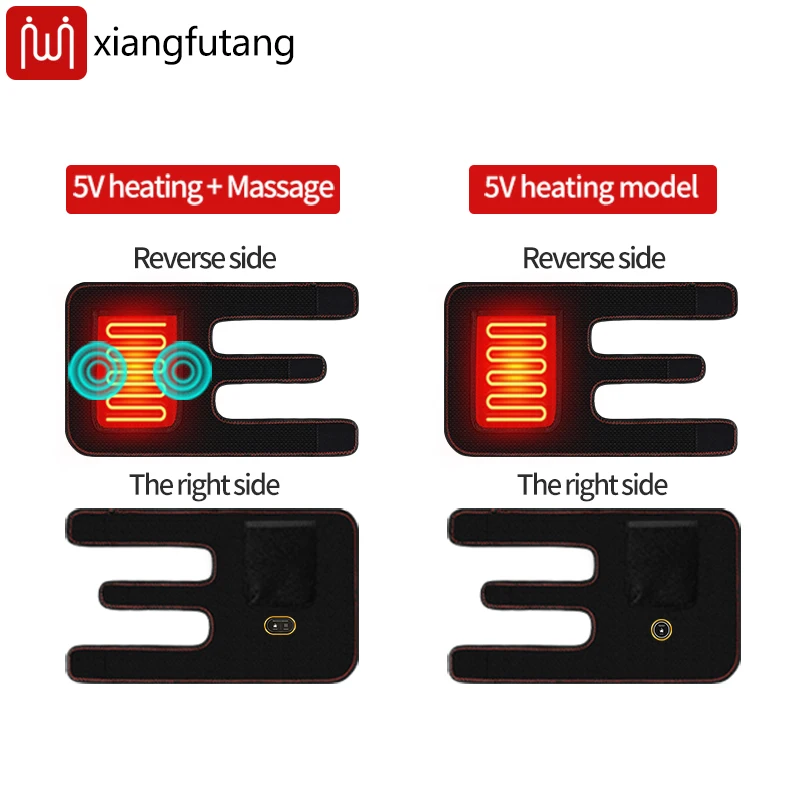 Beheiztes Ellenbogenmassagegerät, 3 Heizmassagemodi, passend für Ellenbogen, Unterarm, Sohle, Bauch, lindert Sehnenentzündung, Tennis, Ellenbogen, Muskelkater