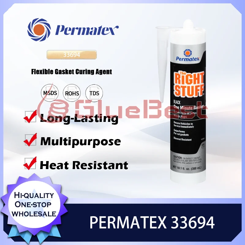 Permatex 33694 High Viscosity Flexible Gasket Curing Agent for Automotive and Industrial Applications Original Product