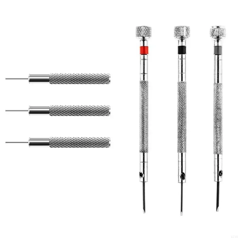 X7JB 147pcs herramientas reparación relojes para estuche Link Spring Bar Barstmaker