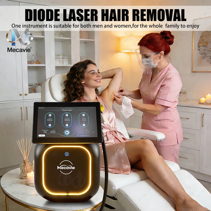 

2026 New 4000W 4-Wave Laser Hair Removal - 808/755/940/1064nm Diode Cooling System Painless Permanent Hair Remover for All Skin