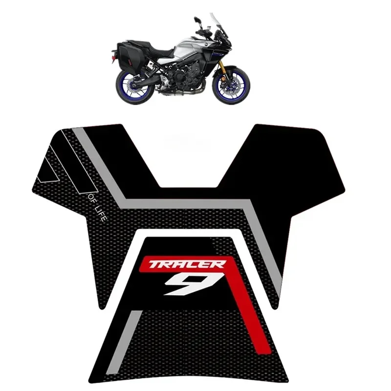 MOTO For YAMAHA TRACER 900 GT 2021 Motorcycle Tank Pad Protector 3D Gel Sticker Decal - TRACER900 -2