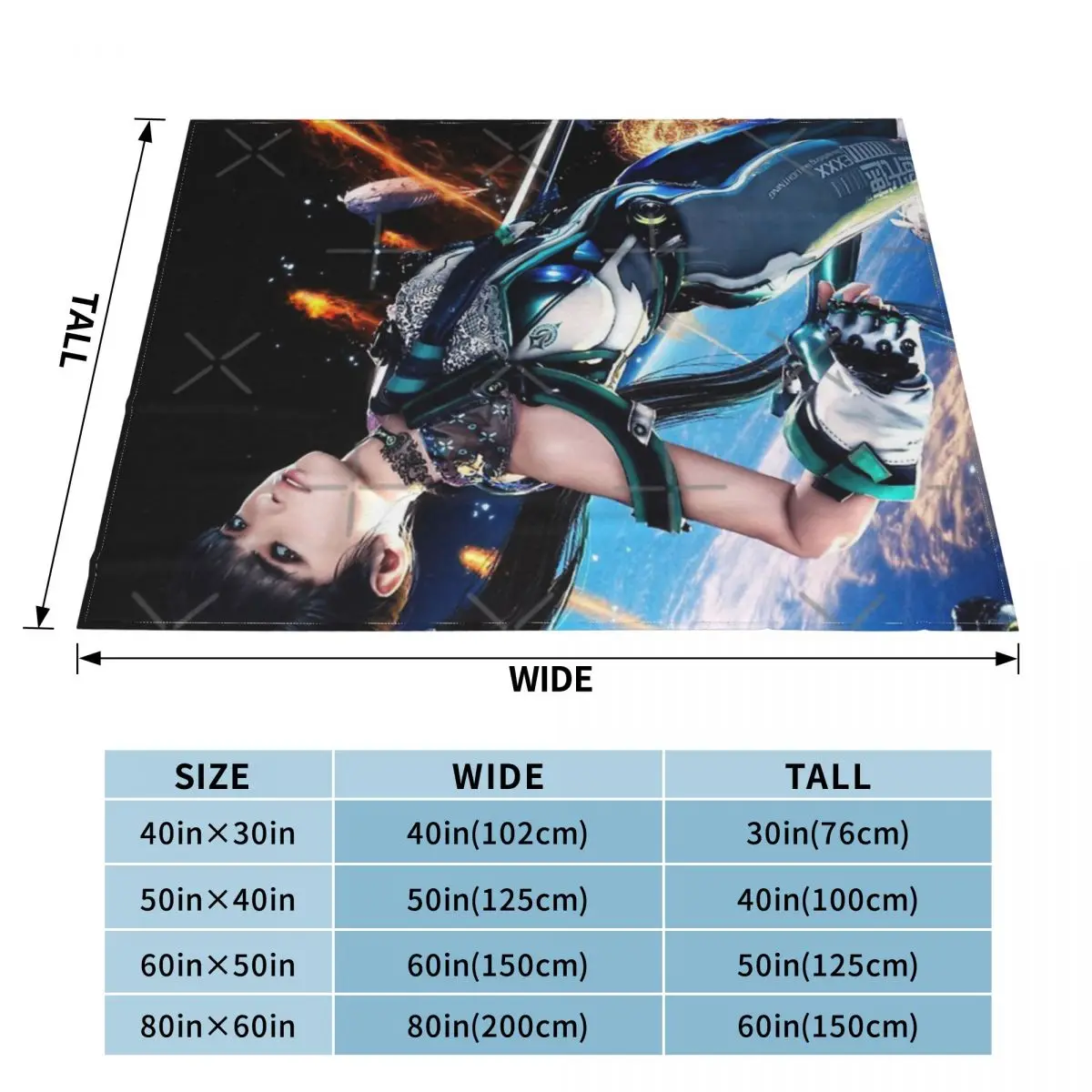 Stellar Blade Video Game Blanket Bedspread On The Bed Bed Set For Winter