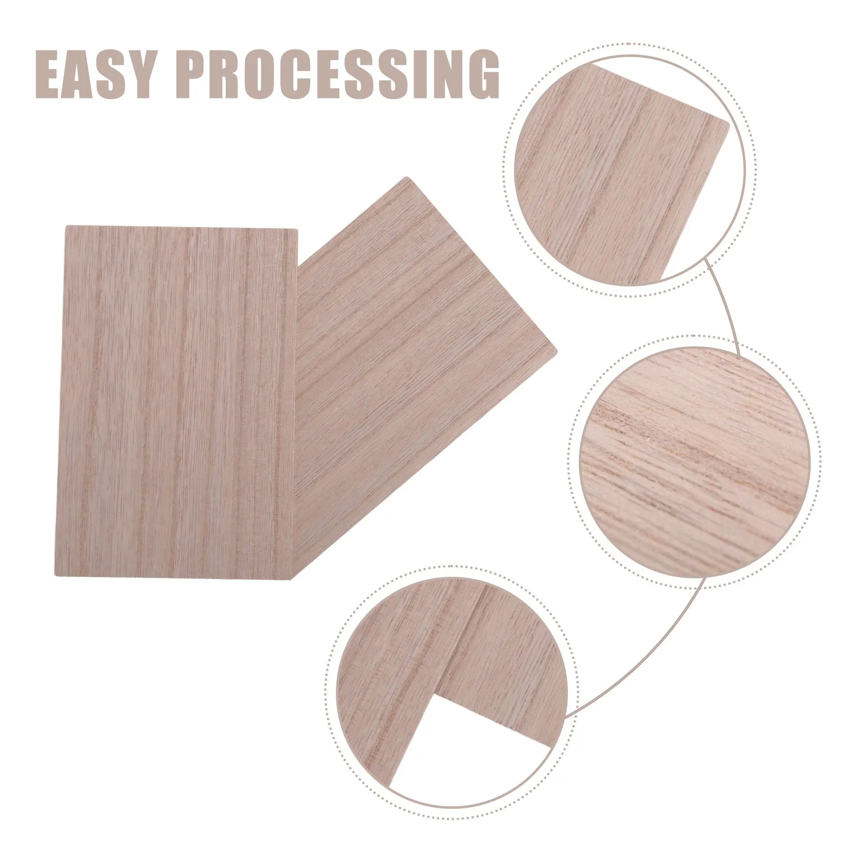 newA10R 10Pcs Balsa Wood Sheets Wooden Plate 150*100*2mm For House Ship Craft Model DIY