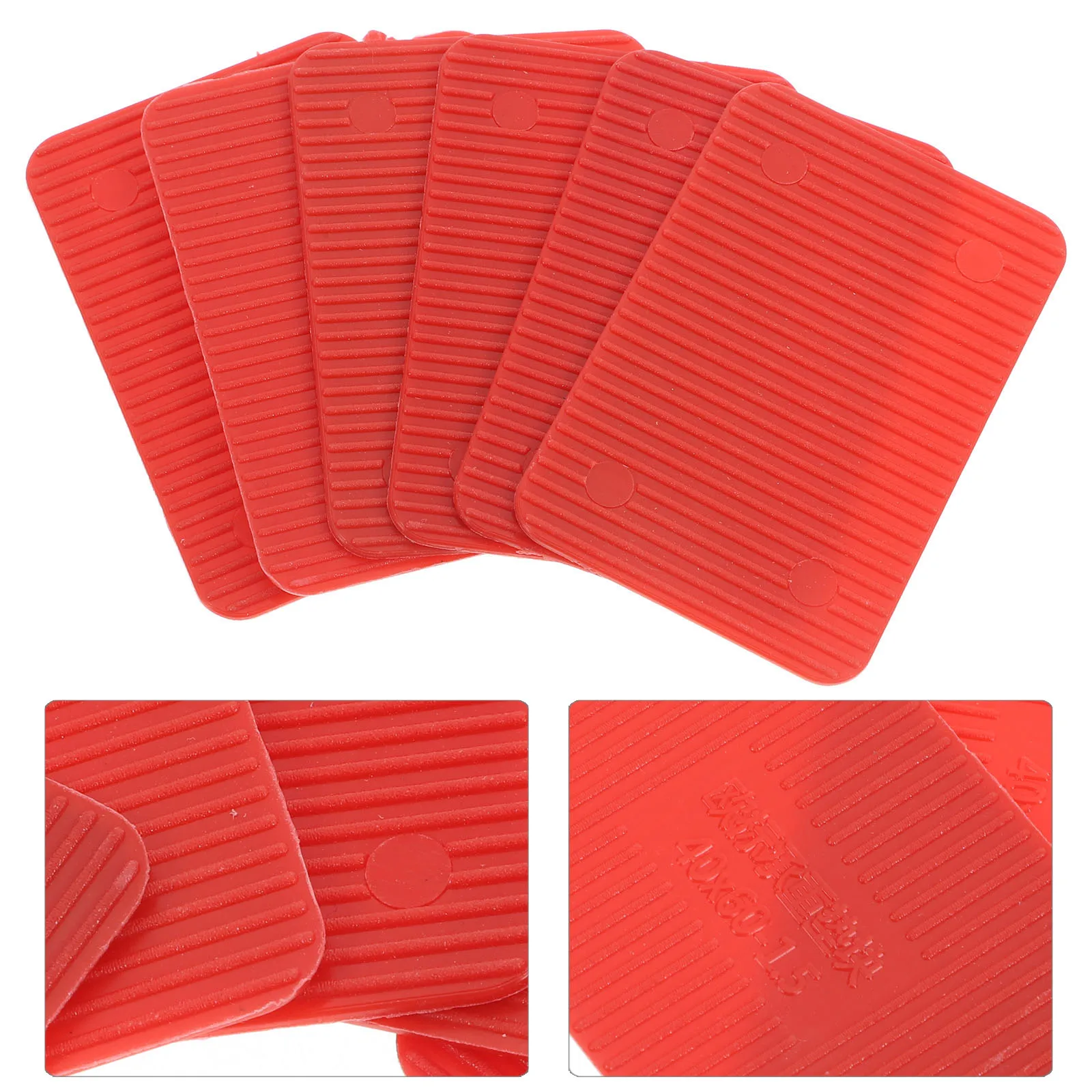 

100pcs Flat Shims Structural Composite Plastic Thin Small Furniture Door Support Load-Bearing Leveling Wedge Easy