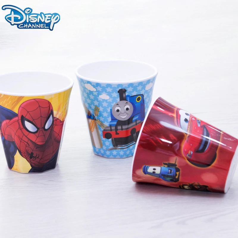 Disney Spider-Man Melamine Cup Anime Characters Children's Cup Frozen Mickey Mouse Furniture Melamine Cup Children Party Gifts