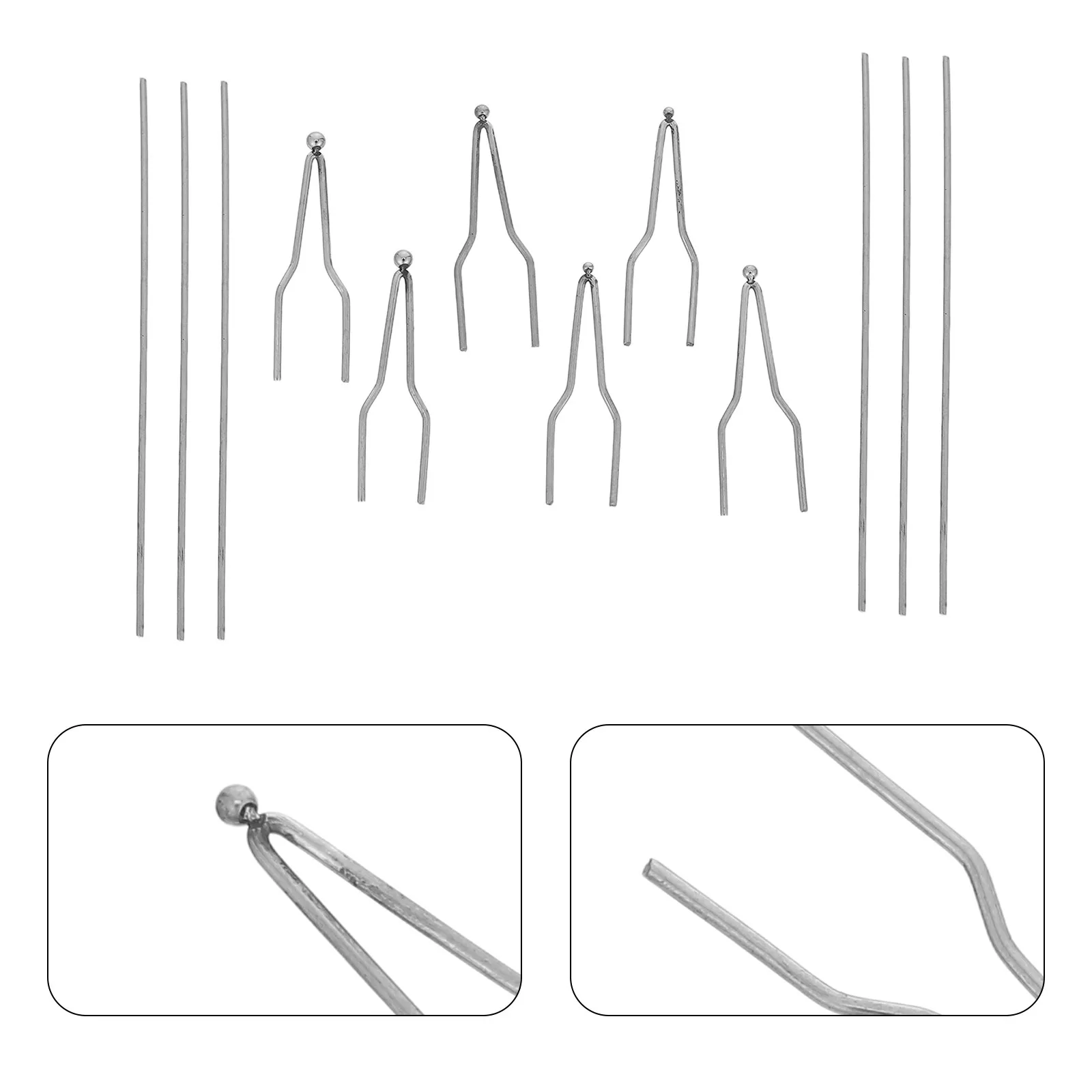 6Pcs Versatile Wood Burning Pen Tips Pyrography Wire Nibs Ergonomic Design for Extended Sessions on Wood Paper Craft