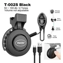 

Bicycle Electric Horn 120dB Super Loud 4 Kind Volumes USB Charging Safety Alarm Crisp Ringing Bell Cycling Accessory 자전거용품