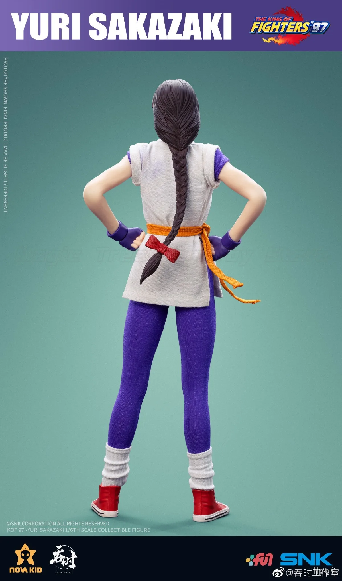 【Em estoque】Sonshi Studio original THE KING OF FIGHTERS '97 YURI SAKAZAKI 1/6 escala figura ornamentos de animação