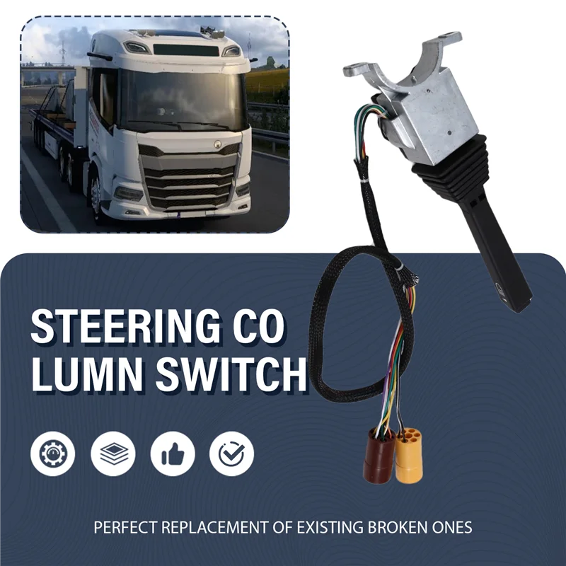 A02Q-Truck Interruttore piantone sterzo Interruttore piantone sterzo Interruttore piantone sterzo per DAF