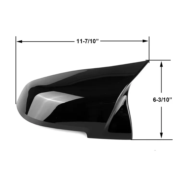 For BMW 12 3 4 Series F20 F30 F31 F32 F36 2012 + 320i 328i 330d 335i M3 M4 Exterior Replacement style ABS Horn rear view mirror