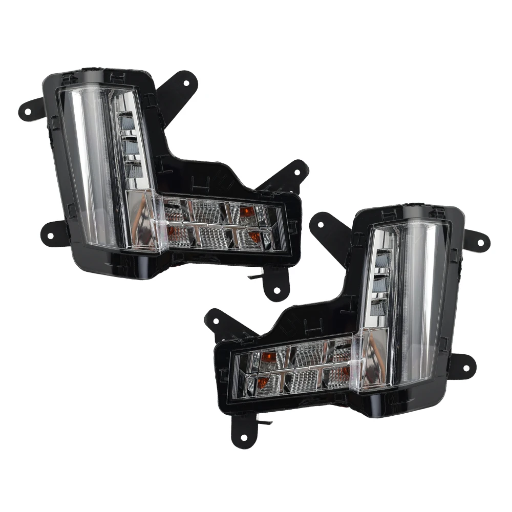 Fog lights for Cadillac Escalade /ESV 2015-2020 DRL headlights foglamp position light Without Crash Brake car accessories