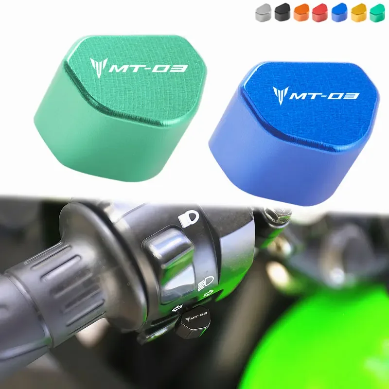 

For YAMAHA MT03 MT-03 MT 03 2005-2026 New Motorcycle Turn Signal Switch Button Keycap Accessories