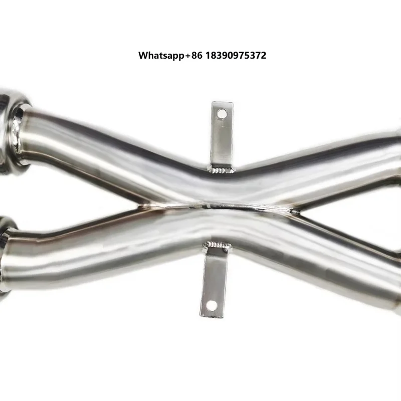 Exhaust Center Pipe  Stainless Steel Racing Pipe  h003