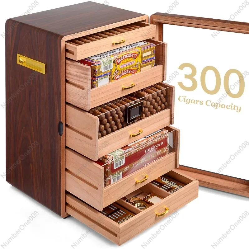 

Cigar Moisturizer Cedar Wooden Box Large Capacity