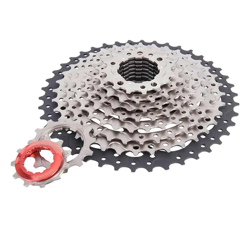 ZTTO MTB Cassette 8s 9s 10s 11-42T 11-46T 11-50T Bicycle Sprocket 8 Speed 9 10speed Freewheel 10v K7 Wide Range with Hanger