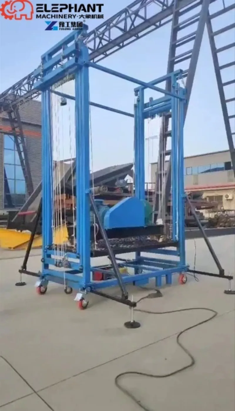 Good Quality Electric Lifting Scaffolding Remote Control Mobile Climbing Platform Decoration Multifunctional Indoor Freight Lift