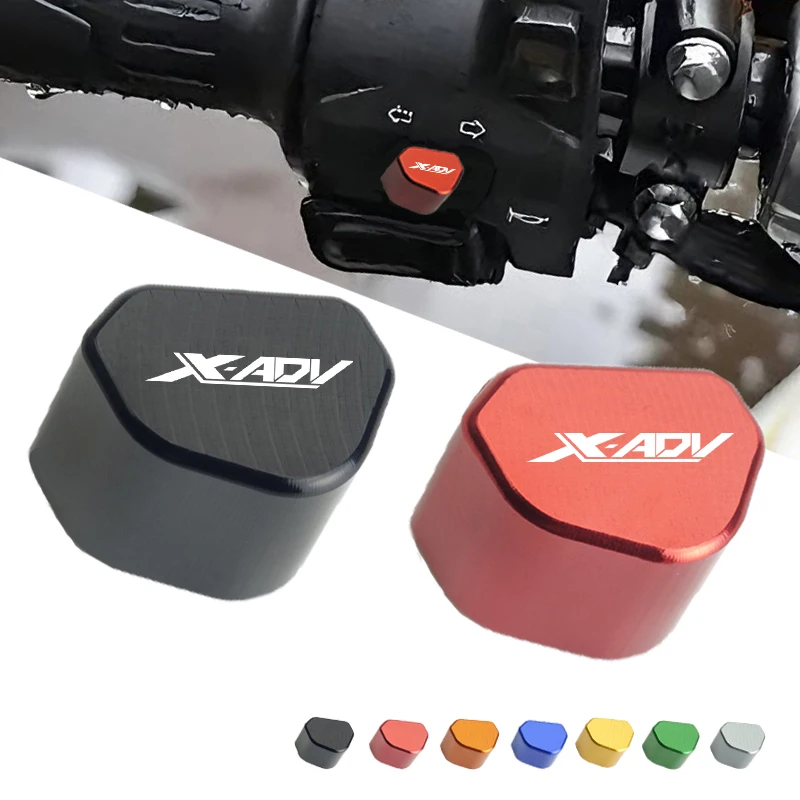 Für Honda X-ADV 750 2017-2025 NC750X 2014-2025 Aluminium Motorrad Blinker Schalter Taste Keycap Zubehör neue