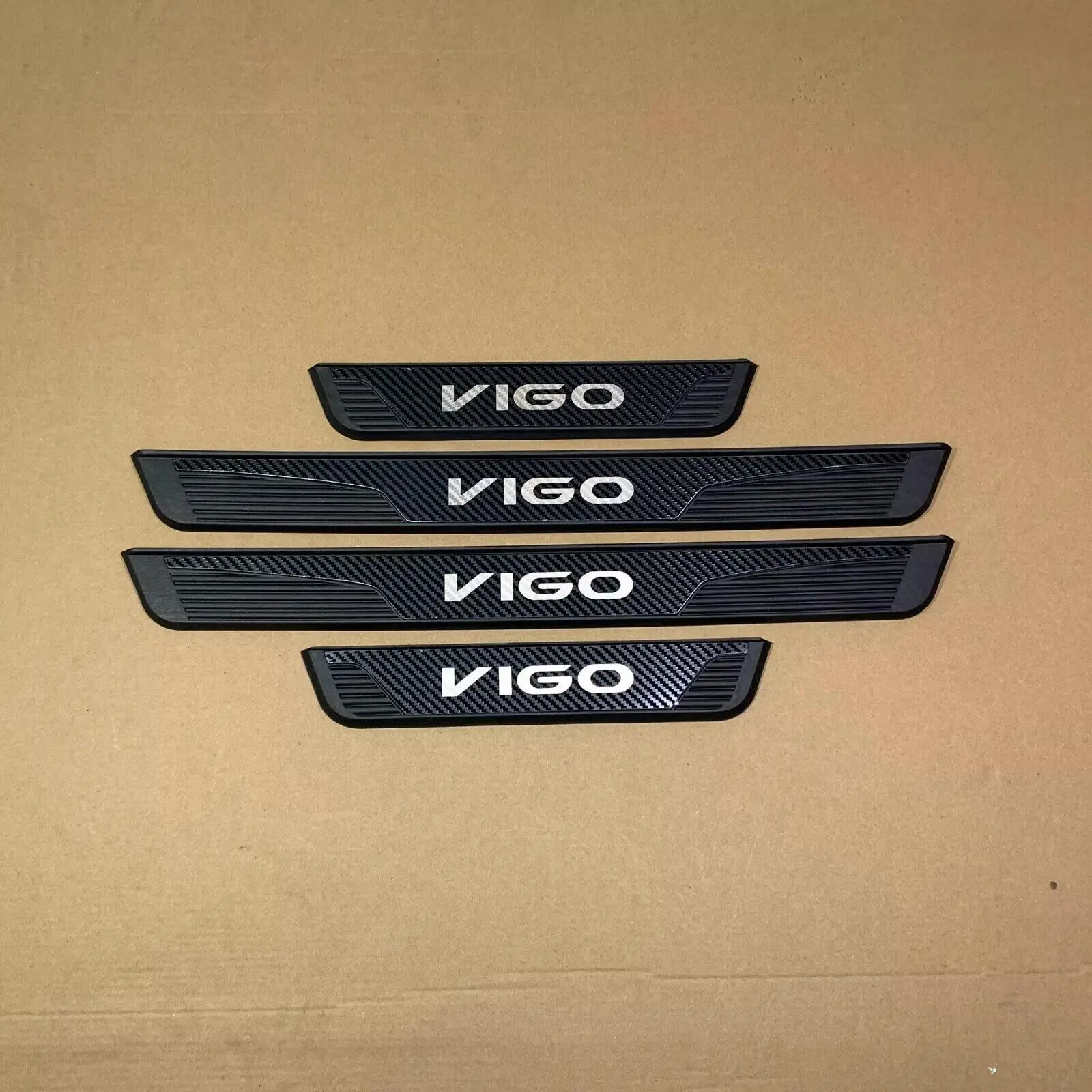 Car Accessories Sticker For Dongfeng VIGO 2025 2026 2027 Car Door Sill Protector Stainless Steel Plastic Auto Part 4pcs Interior