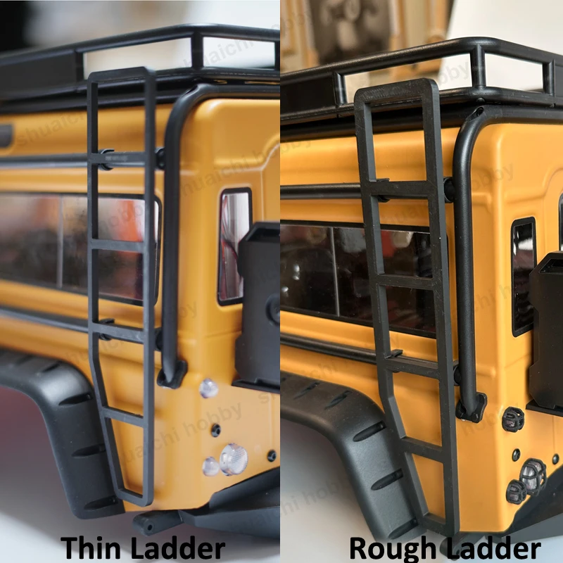 1PCS 3D Printed Side Ladder Model Thin/Rough Ladders Plastic Staircase Modification Accessories for MJX H8H D110 RC Crawler Car