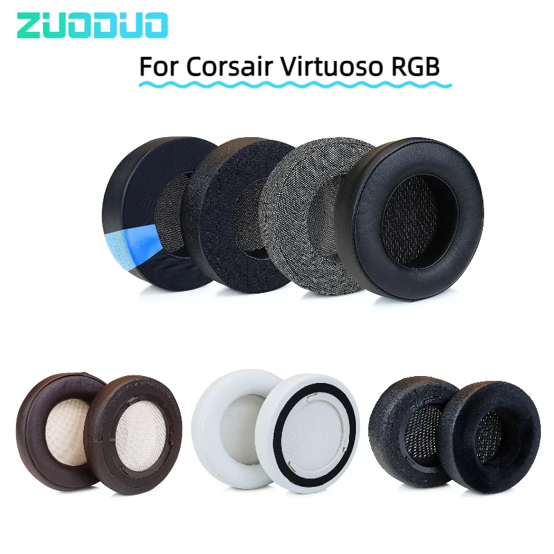 

Replacement Ear Pad for CORSAIR VIRTUOSO RGB Wireless SEHeadphones Cooling Gel Earpads Earmuffs Cushion